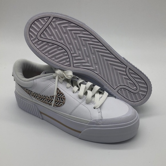 Nike Shoes - Nike Court Legacy Lift Shoes FD0558 100 White Hemp United